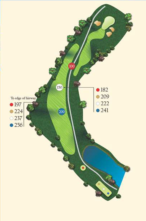 Hole 5 layout