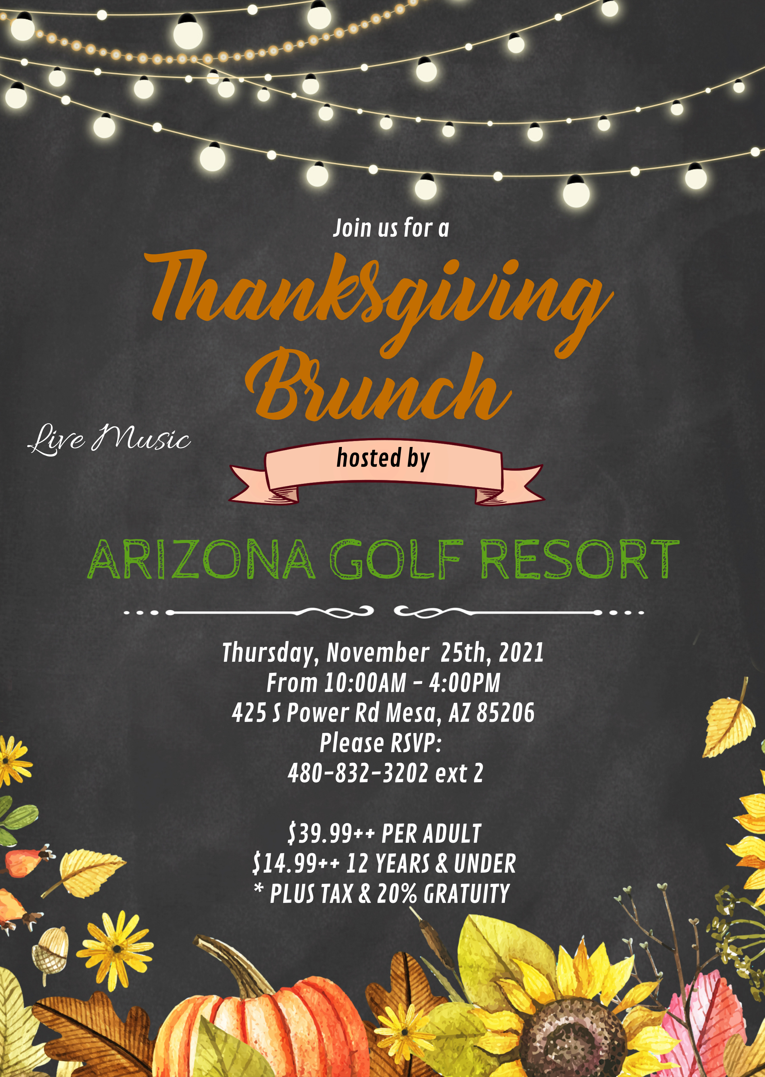 Thanksgiving Brunch Party