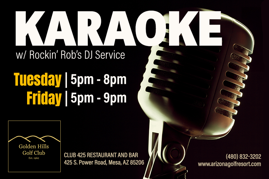 Karaoke w/ Rocking Robs DJ 